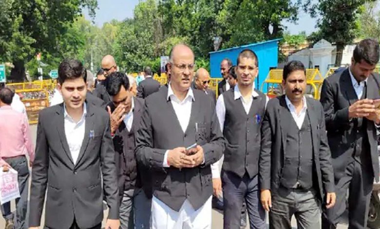 shahjahanpur court protests in judicial work